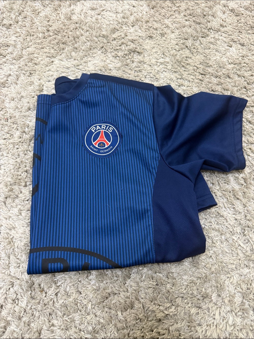 Paris Saint-Germain Men's Navy Blue Training Jersey